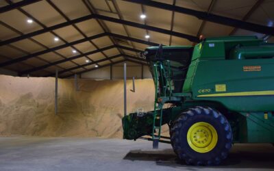 Getreidelager sind knapp: Innovatives Lagerhauskonzept in Gronau