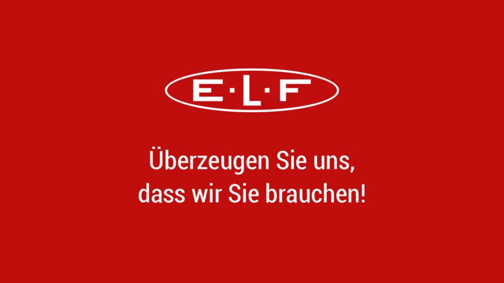 Jobs bei ELF, Stellenangebote Hallenbau, Initiativbewerbung