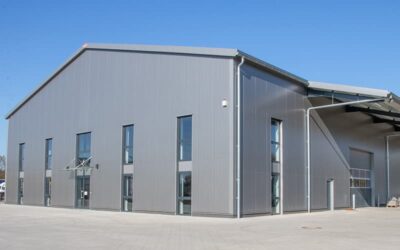 Gewerbliche Lagerhalle