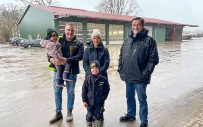 Reportage in Lohnunternehmen: ELF-Werkstatthalle für Lohnunternehmen JBB