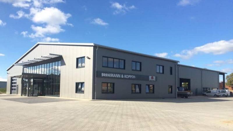 Landmaschinenwerkstatt Halle – Werkstatthallen von ELF Hallenbau