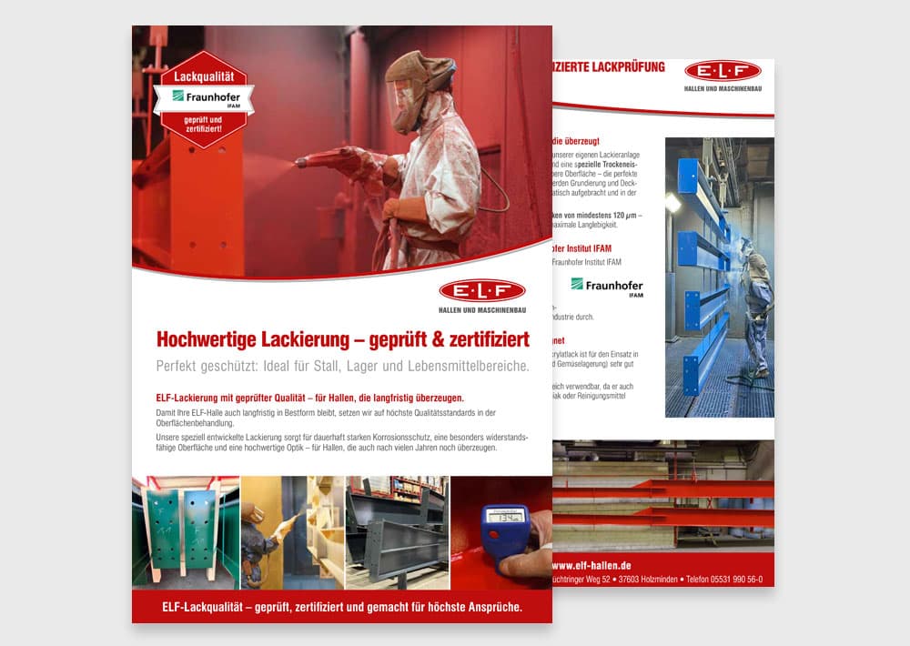 Broschüre zum Download: Hochwertige Lackqualität mit ELF
